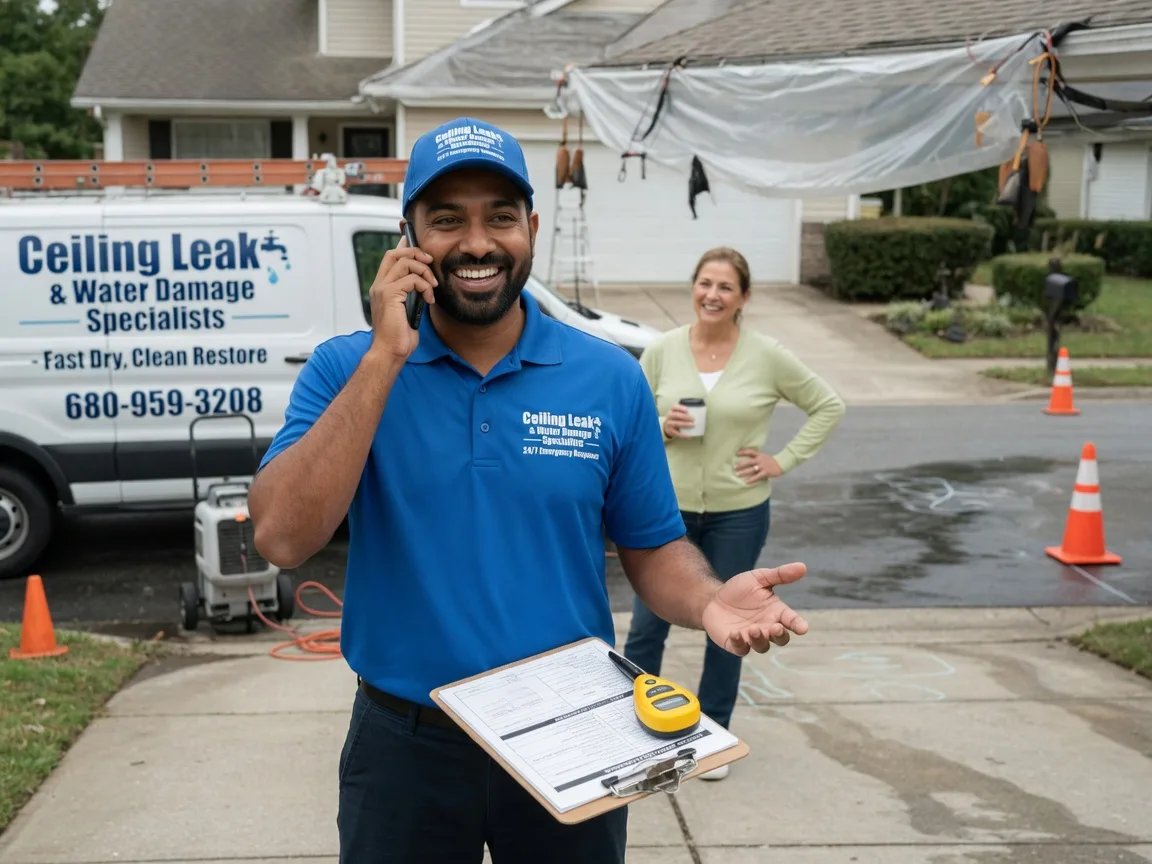Ceiling Leak Cleanup East Bernstadt, KY FAQs